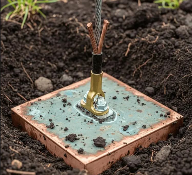 Instalação de chapa de aterramento: cuidados e boas práticas